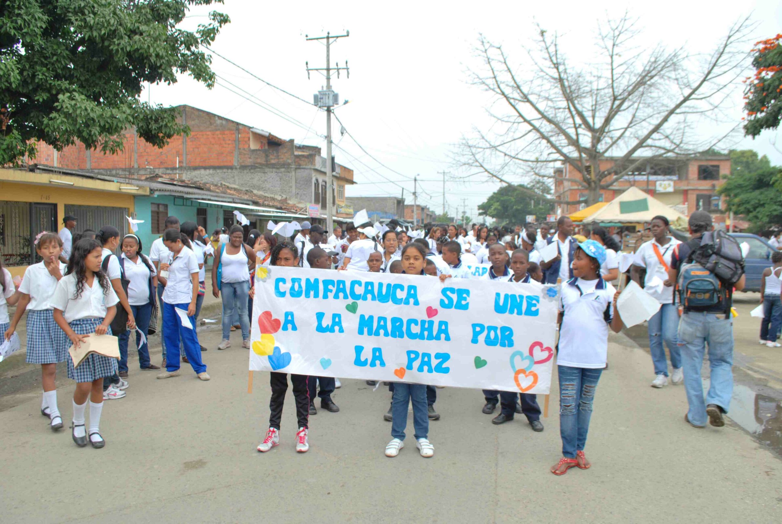 Girls on Peace March